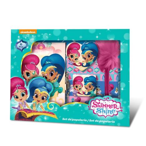 Shimmer & Shine 7 Piece Lockable Diary Gift Set £6.99